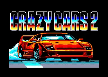 Crazy Cars II (UK) (1990) [CARTOUCHE] screen shot title